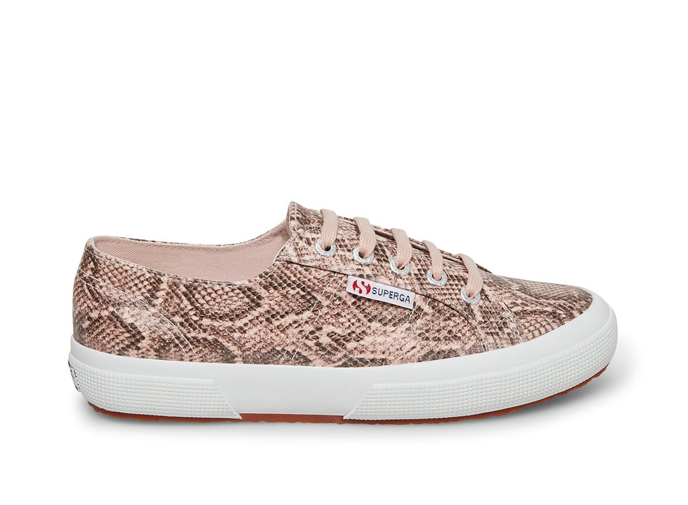 Superga Sneakers Womens - 2750 Faux Snake - Beige/Snake - FSRVD9481